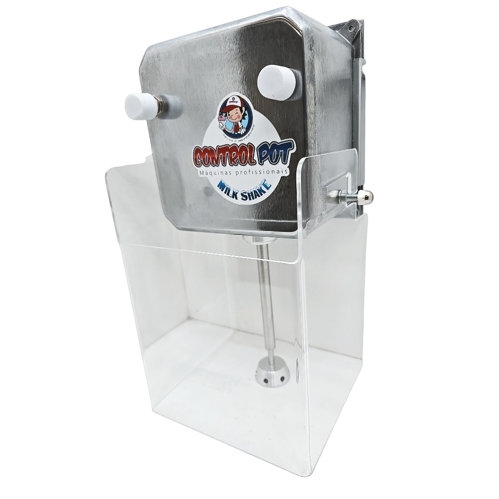 Máquina de Milk Shake Profissional CM 2014 com Acrílico 1200W até 2000W de Pico 18000 RPM Inox ControlPot