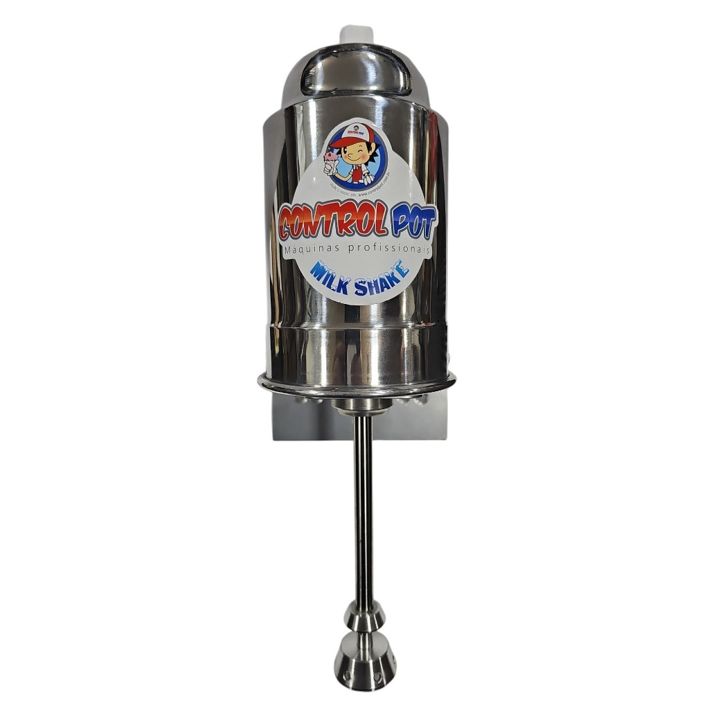 Mixer Batedor Milk Shake Profissional SD 3000 Turbo 1200W até 2000W de Pico 18000 RPM Inox ControlPot