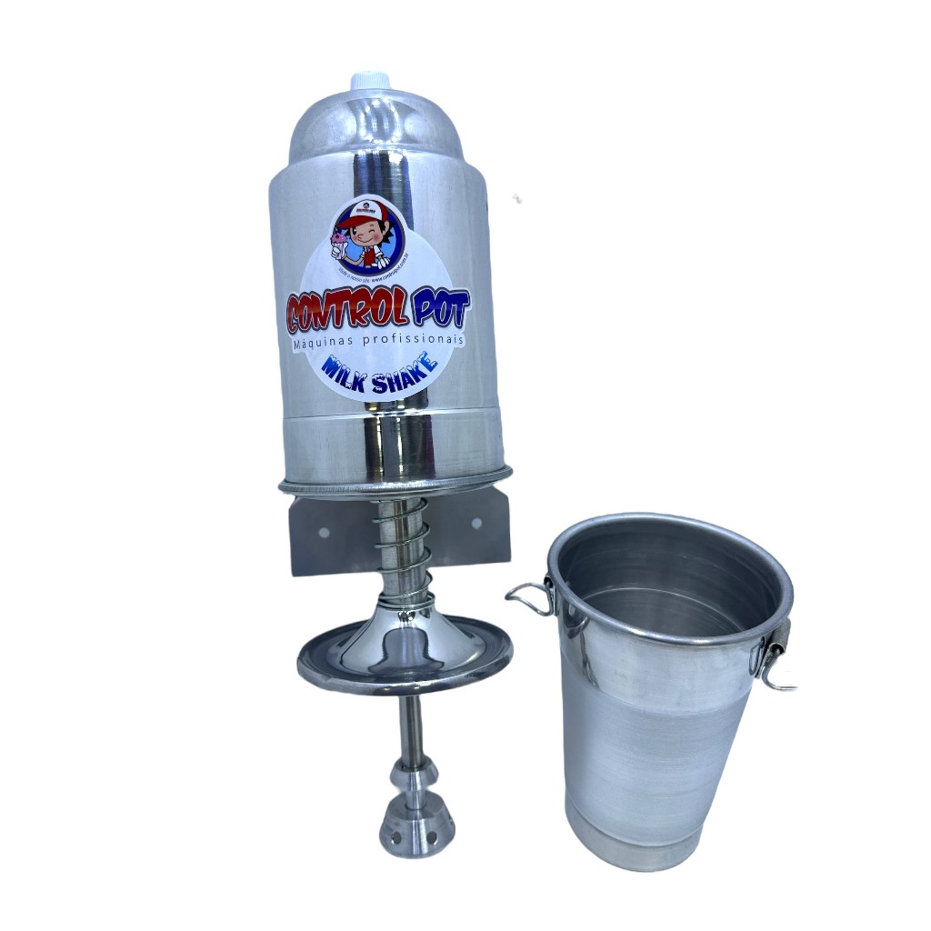 Máquina de Milk Shake Industrial SD 2014 Turbo 900W até 1000W de Pico 18000 RPM com Copo ControlPot